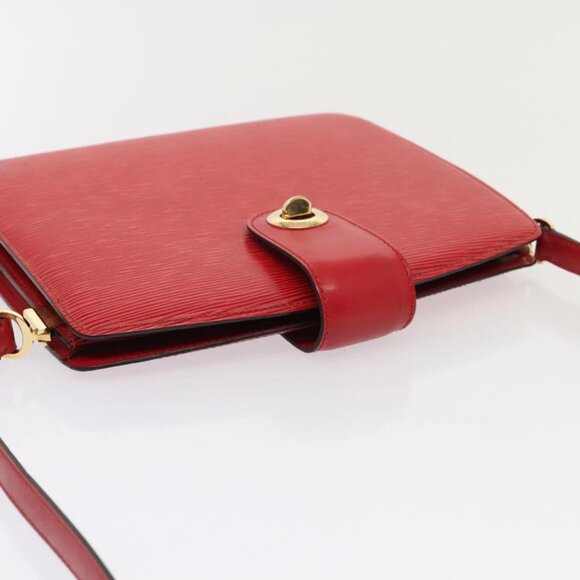 LOUIS VUITTON Epi Capuchin Shoulder Bag Red M52347 LV Auth ep5775 - Picture 7 of 15